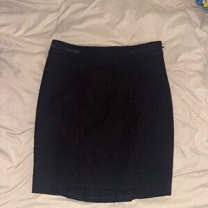 bebe Classic Black Pencil Skirt